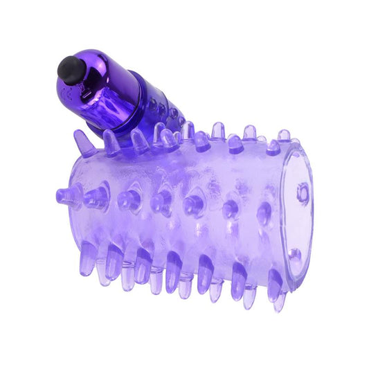 Fantasy C Ringz Vibrating Cock Sleeve Purple