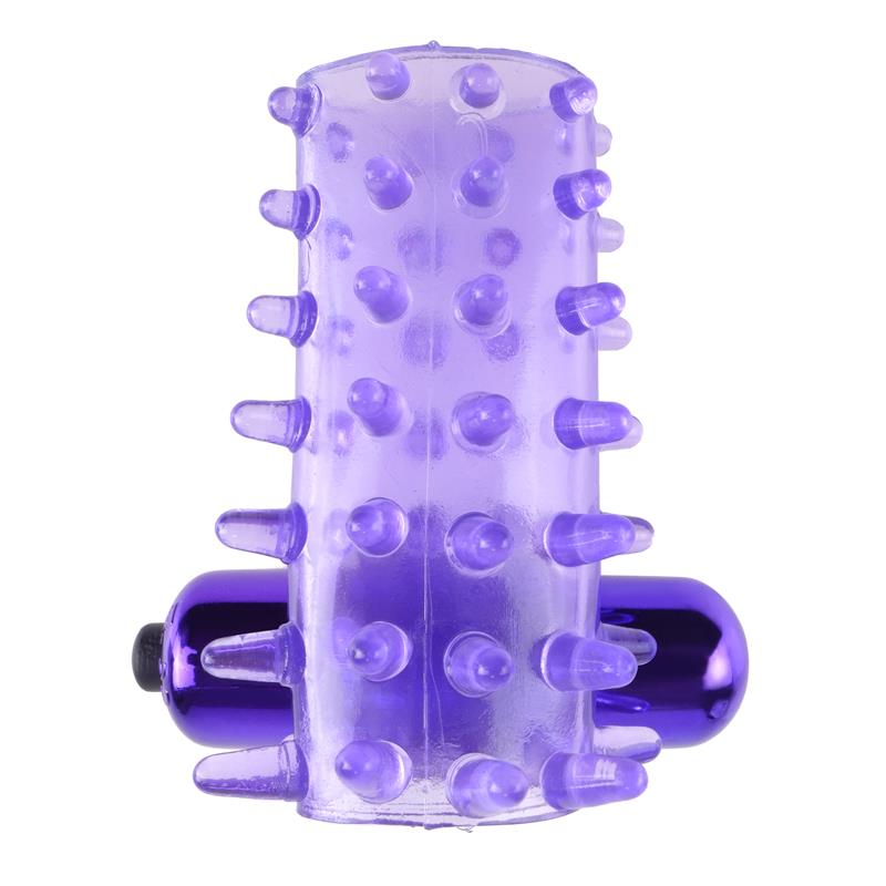 Fantasy C Ringz Vibrating Cock Sleeve Purple