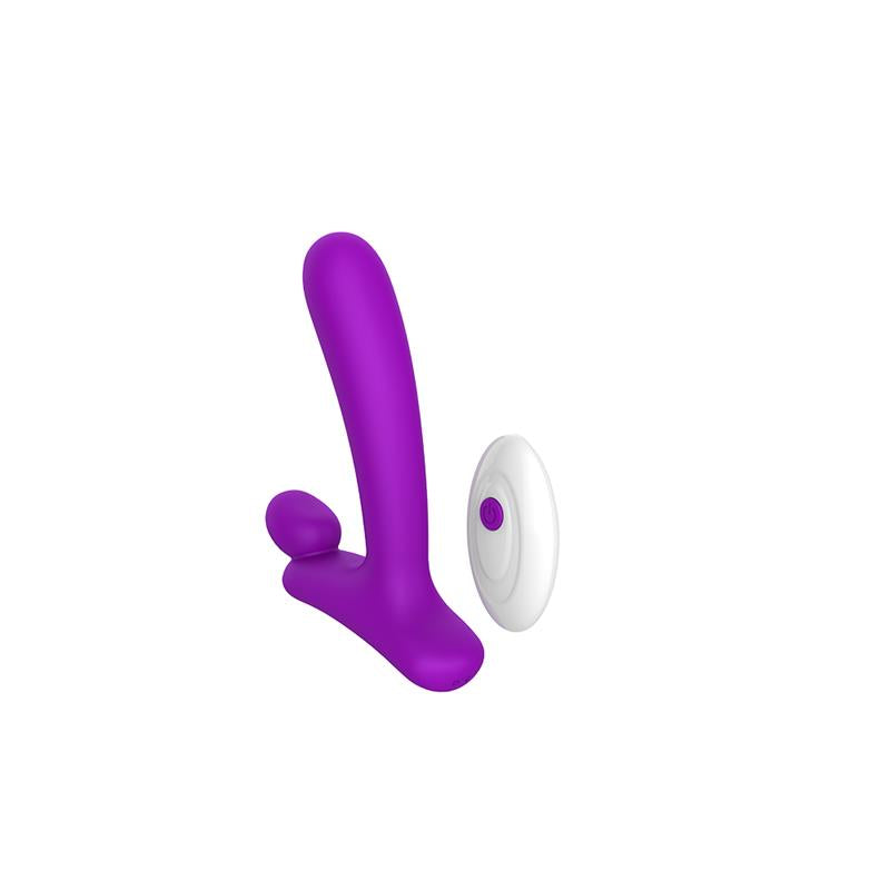 Horny Hunter Vibrating Anal Plug with Remote Control Liquid Silicone USB