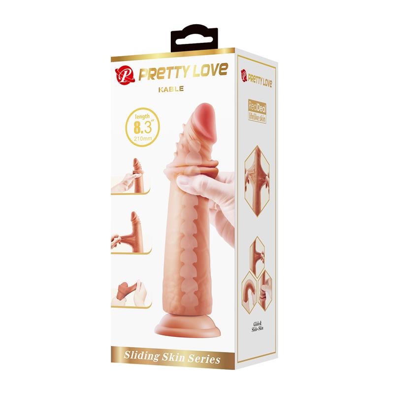 Kable Sliding Skin Realistic Dildo 83 21 cm