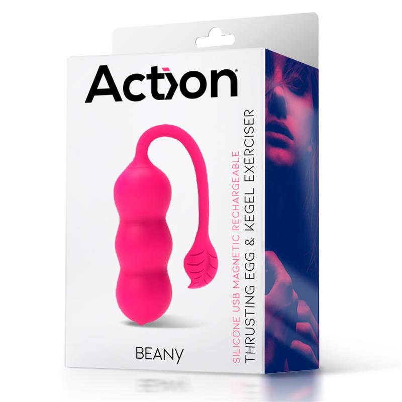 Beany Vibrating Egg and Kegel Exerciser USB Silicone