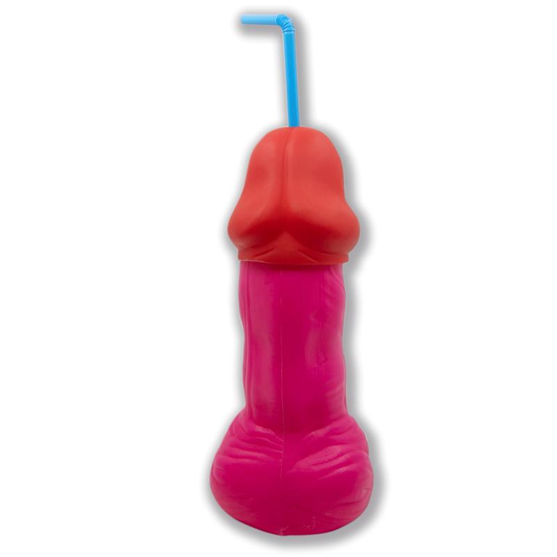 Penis Shaped Cup Fuchsia 500 ml