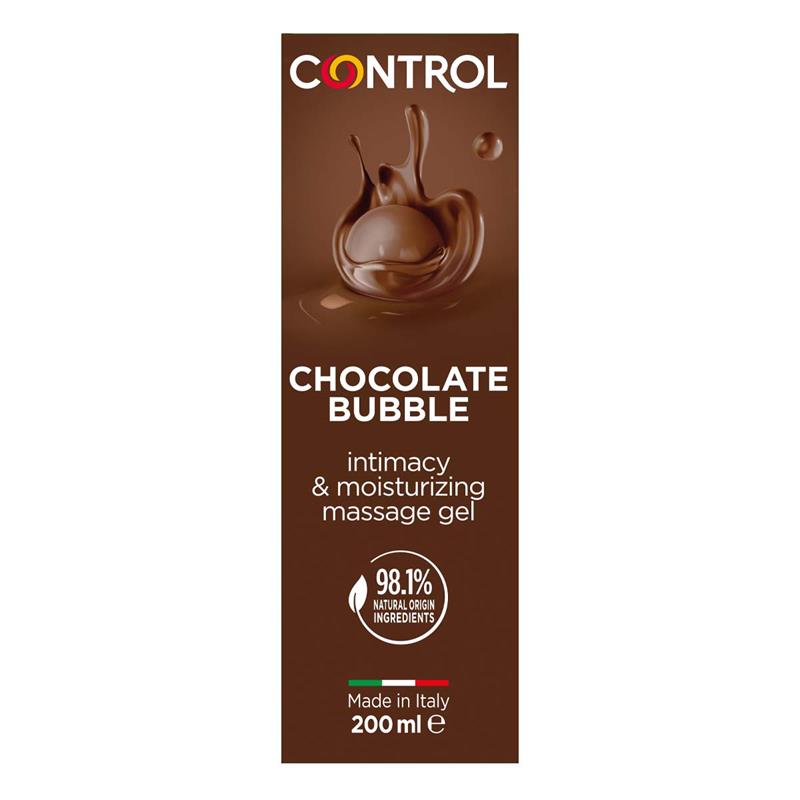 Massage Gel Bubble Chocolate 200 ml