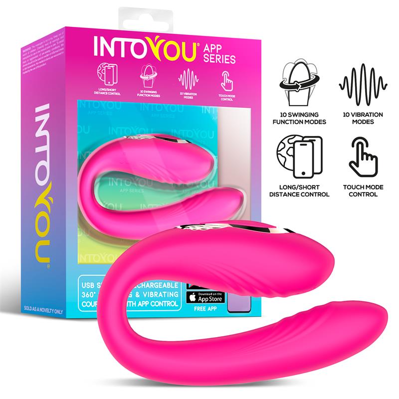 Couty Couples Toy 360º Oscilation with APP