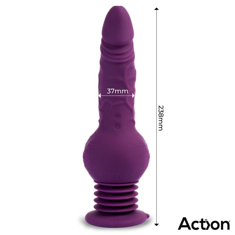 Booster Ultra Jet Thruster Vibrator with Powerfull Suction Cup