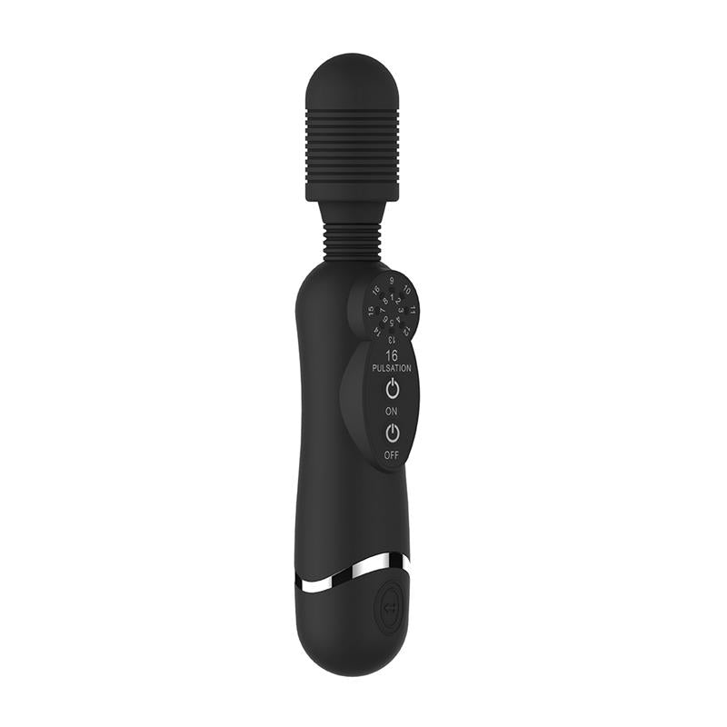 Silicone Massage Wand Black