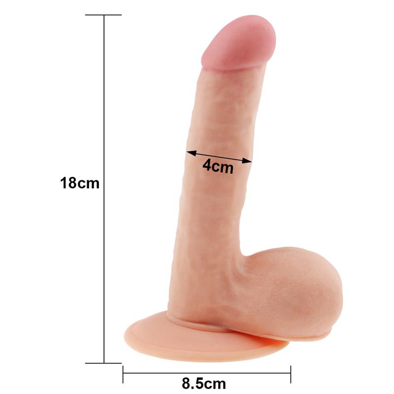 Dildo The Ultra Soft Dude 75 Flesh