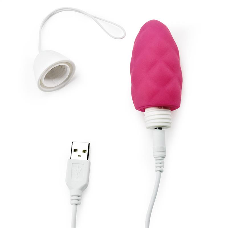 Vibrating Egg IJoy Remote Control USB Pink