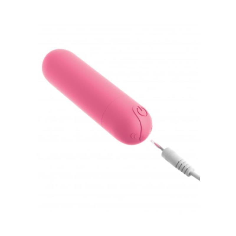 Vibrating Bullet Play Rechargeable USB 10 Functions Pink