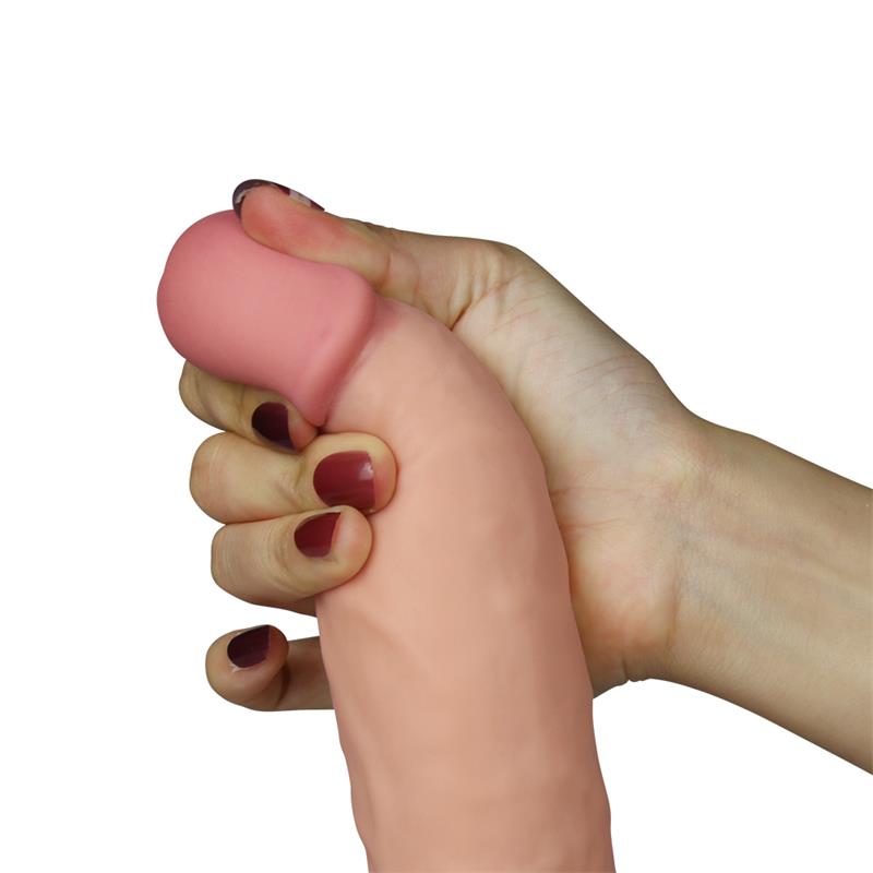 Dildo The Ultra Soft Dude with Vibration 75 Flesh