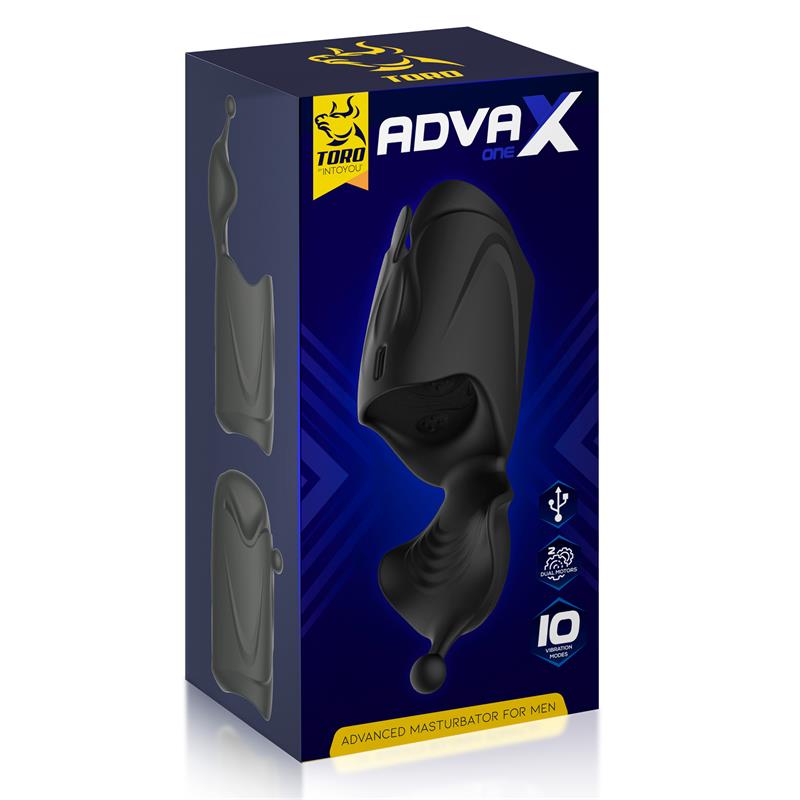 AdvaX One Masturbator Dual Motor Multiple Stimulation Flexible USB