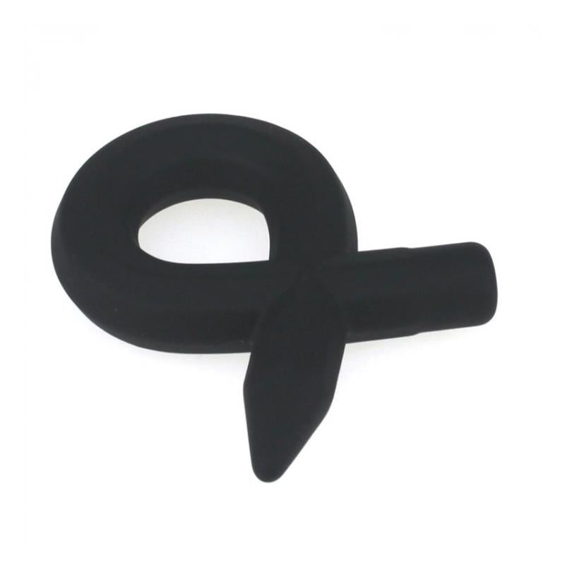 Super Flexible Cockring Silicone Black