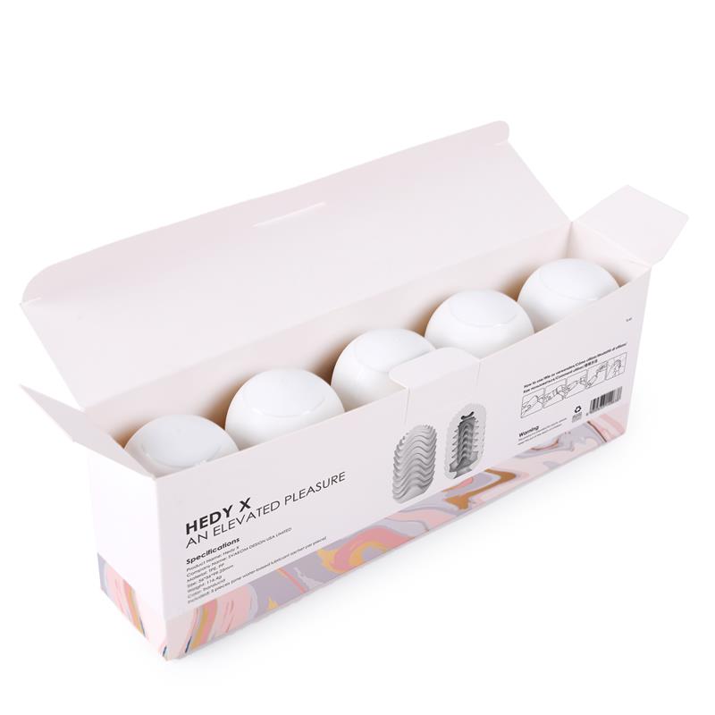 Hedy X Speed Masturbator Egg Pack of 5