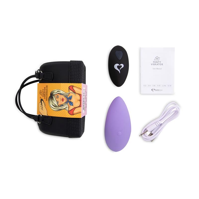 Panty Vibe Remote Controlled Vibrator Purple