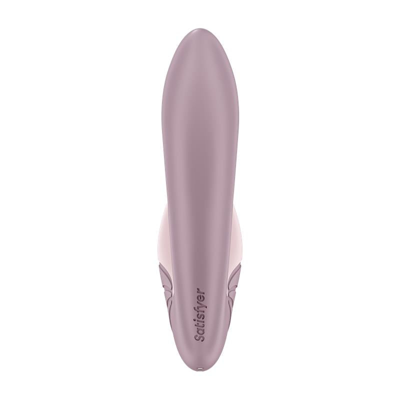 Supernova Old Rose Clitoris Sucker and Vibe Super Flexible USB