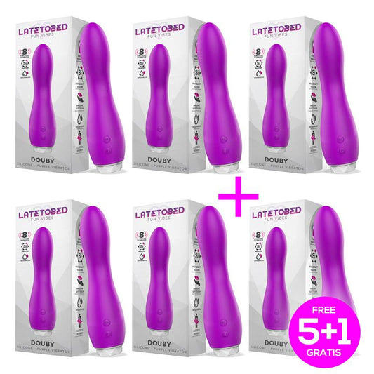 Pack 51 Douby Vibe Silicone Purple