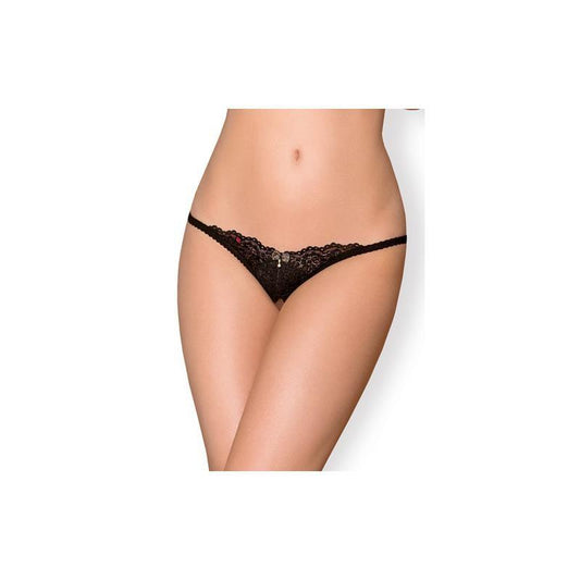 Crotchless Thong Size L XL