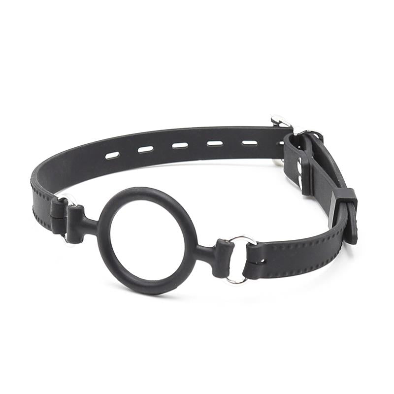 O Ring Ball Gag 5 cm Black