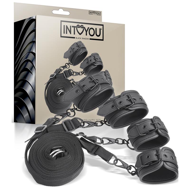 Bed Restraints Set Vegan Leather