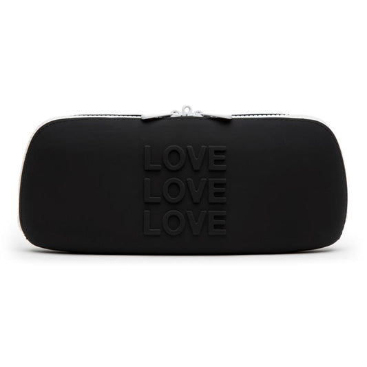 LOVE Storage Zip Bag Medium Black