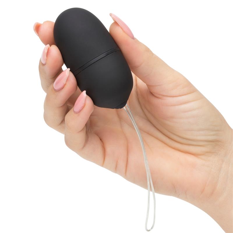 Vibrating Egg Remote Control USB Black