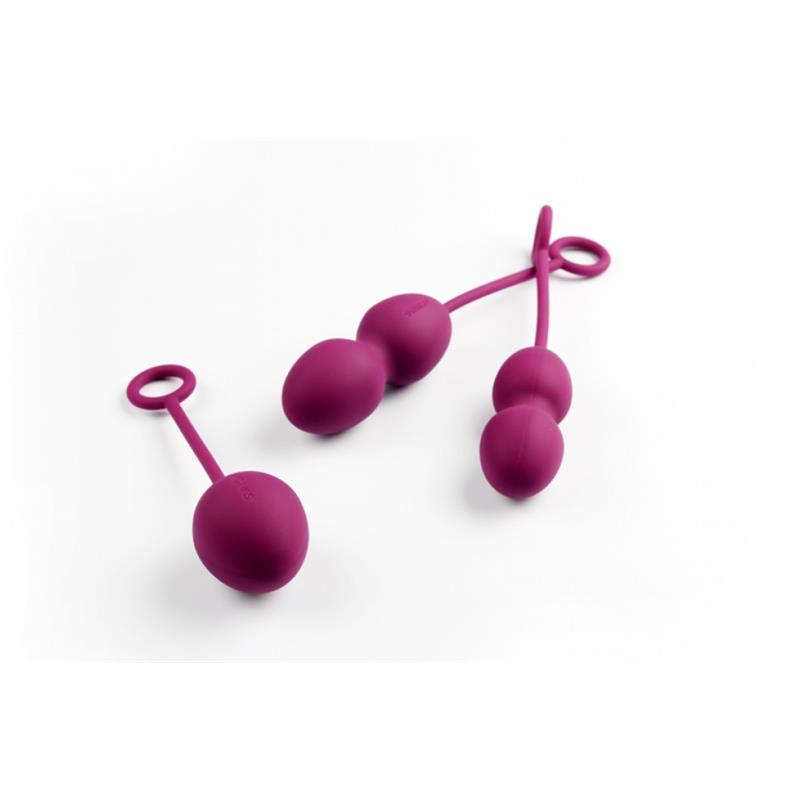 Set of 3 Kegel Balls Nova Violet