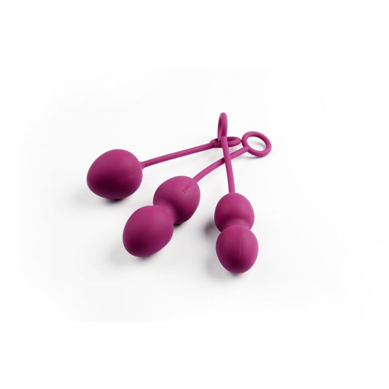 Set of 3 Kegel Balls Nova Violet