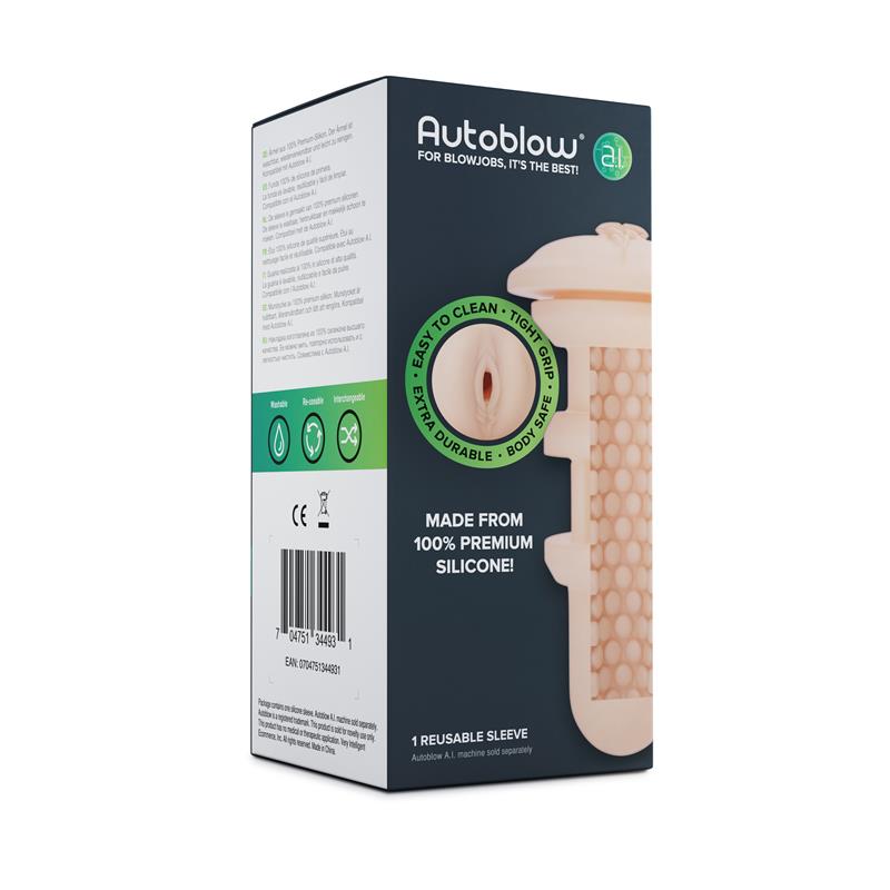 Autoblow AI Silicone Vagina Sleeve