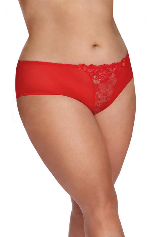 Red Knickers with lace